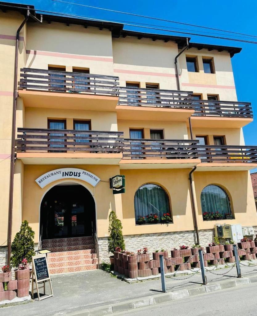 Pensiune Restaurant Indus Ocna Sibiului Extérieur photo